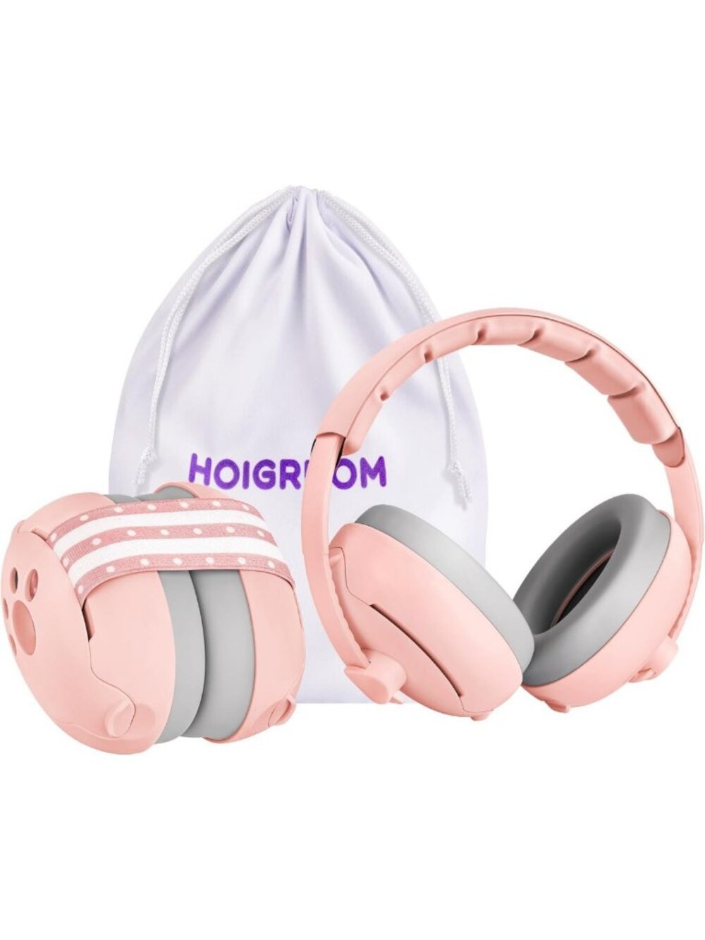 Noise-Canceling Baby Headphones & Ear Muffs - 2-in-1 Noise Protection for